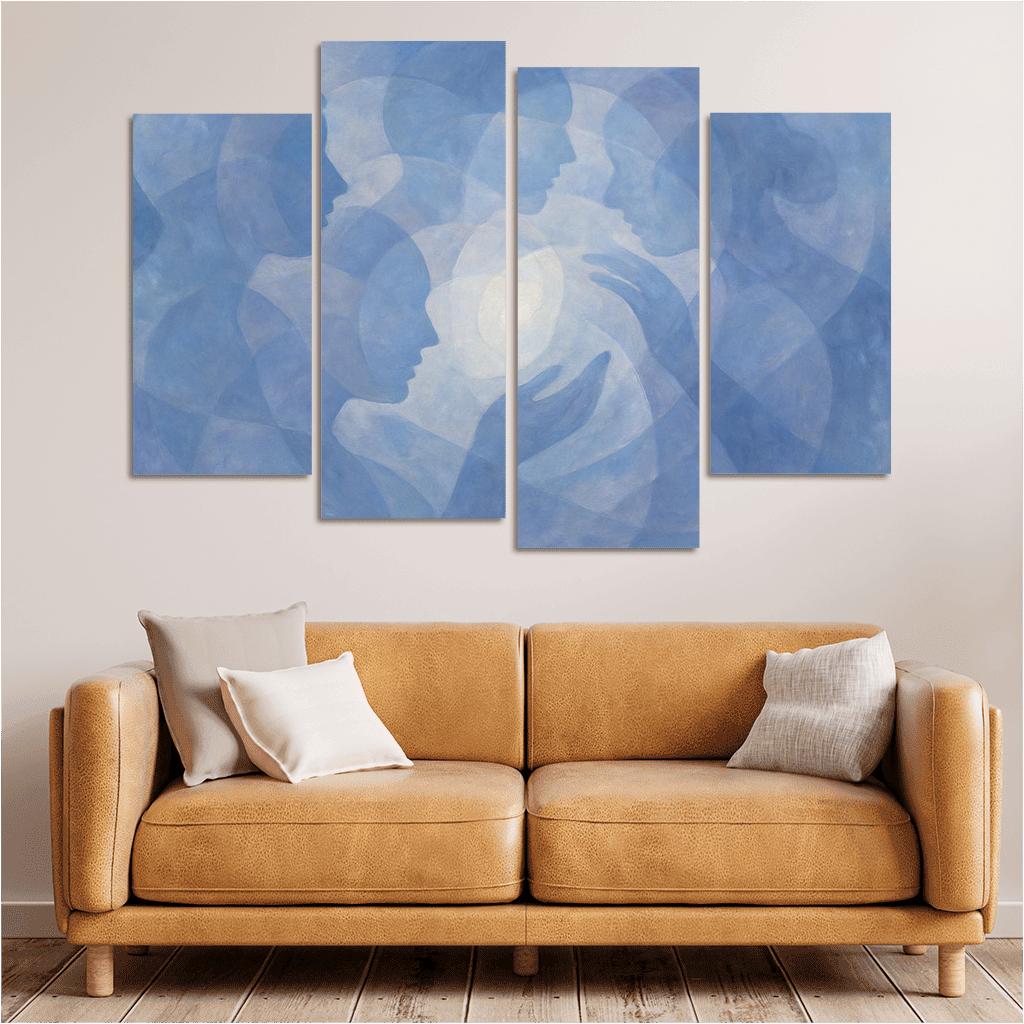 Symphony Of Silent Thoughts custom paintings frame