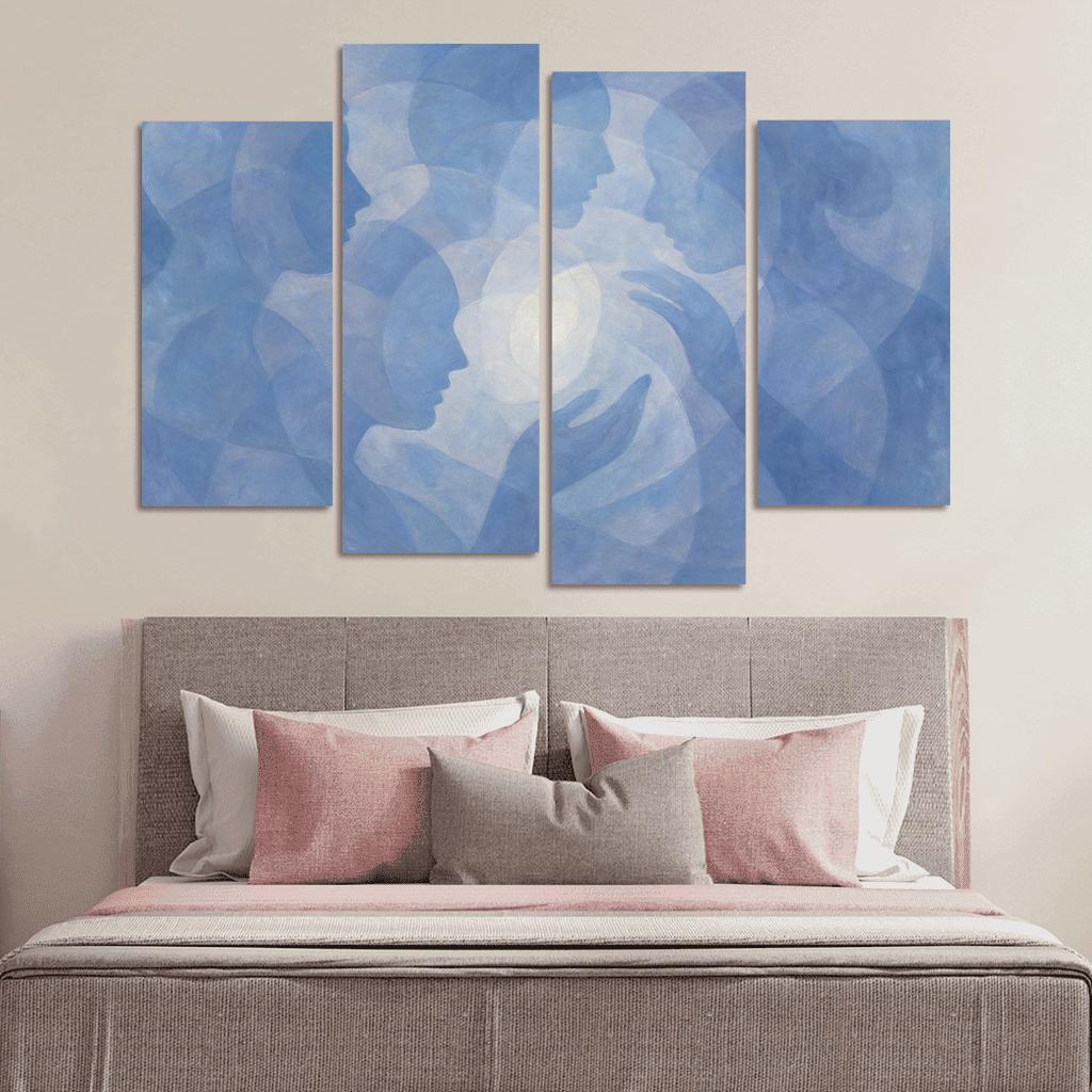 Symphony Of Silent Thoughts custom paintings frame