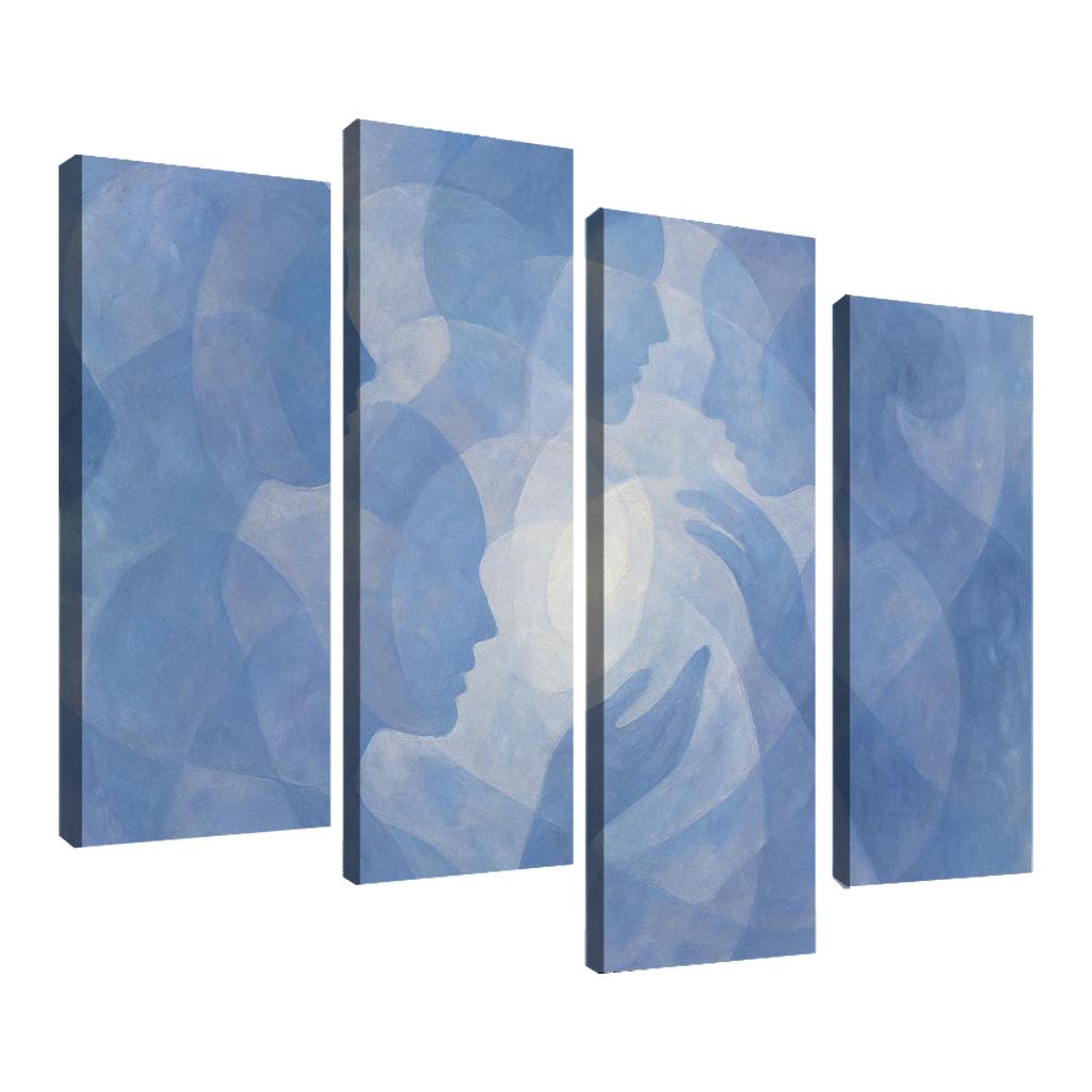 Symphony Of Silent Thoughts custom paintings frame