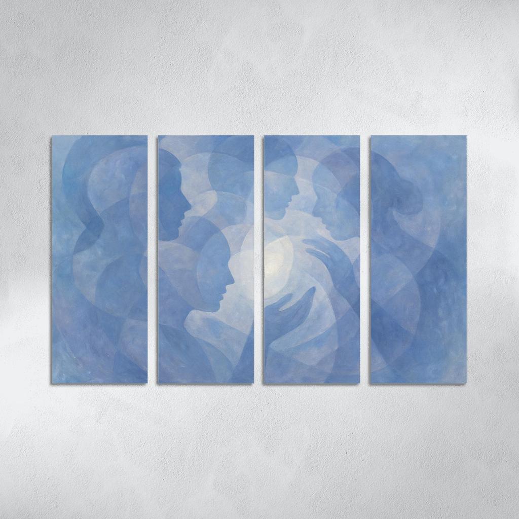 Symphony Of Silent Thoughts custom paintings frame