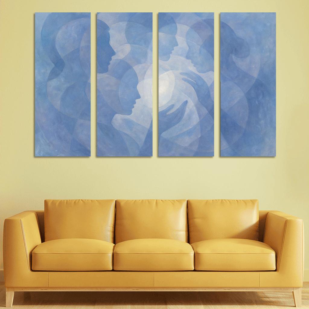 Symphony Of Silent Thoughts custom paintings frame