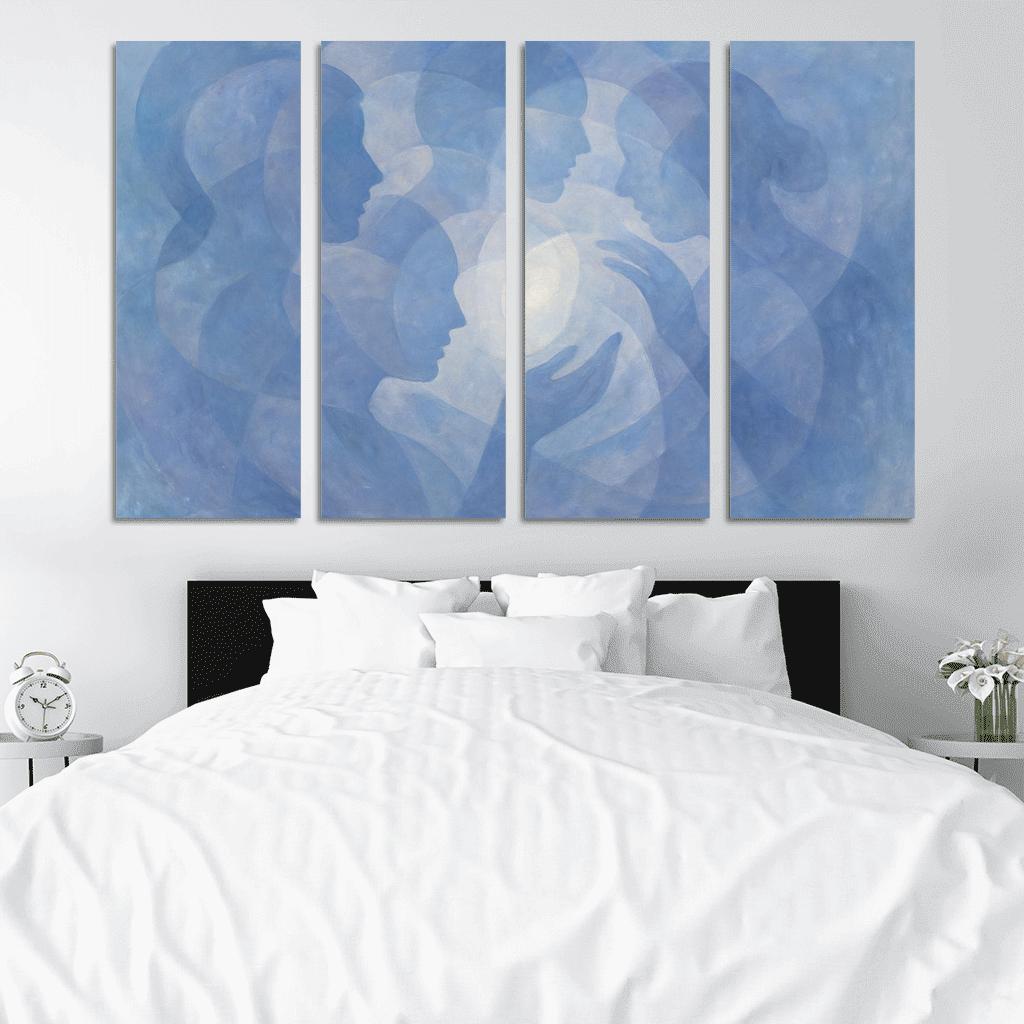 Symphony Of Silent Thoughts custom paintings frame