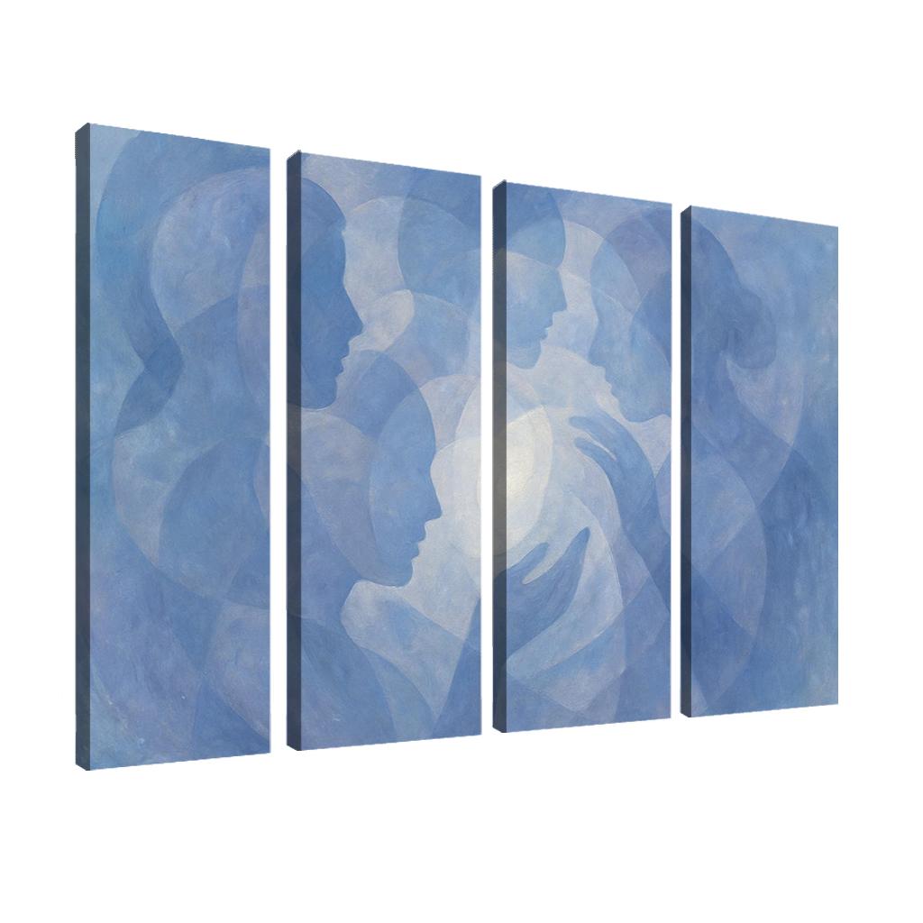 Symphony Of Silent Thoughts custom paintings frame
