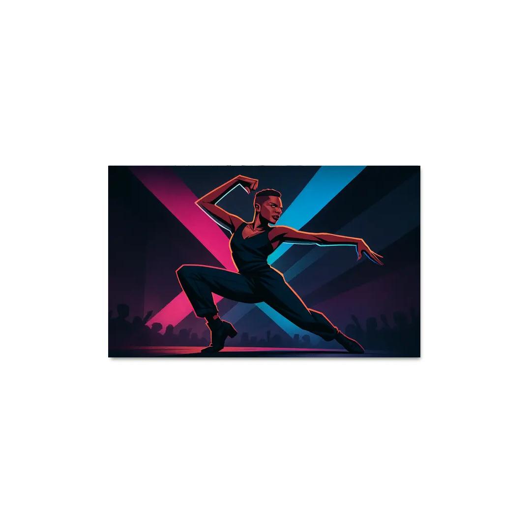 Voguing Ballroom Lines And Attitude premium artwork frames