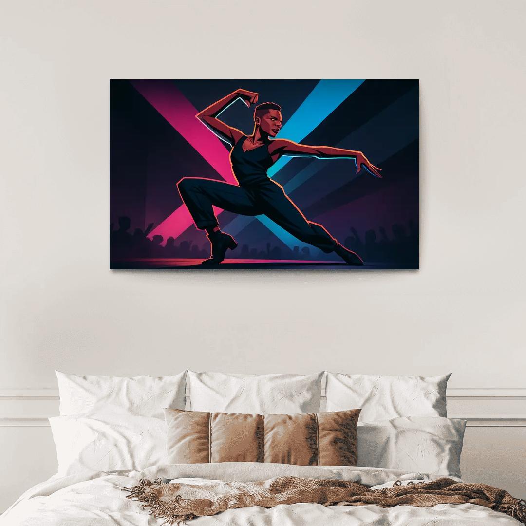 Voguing Ballroom Lines And Attitude premium artwork frames