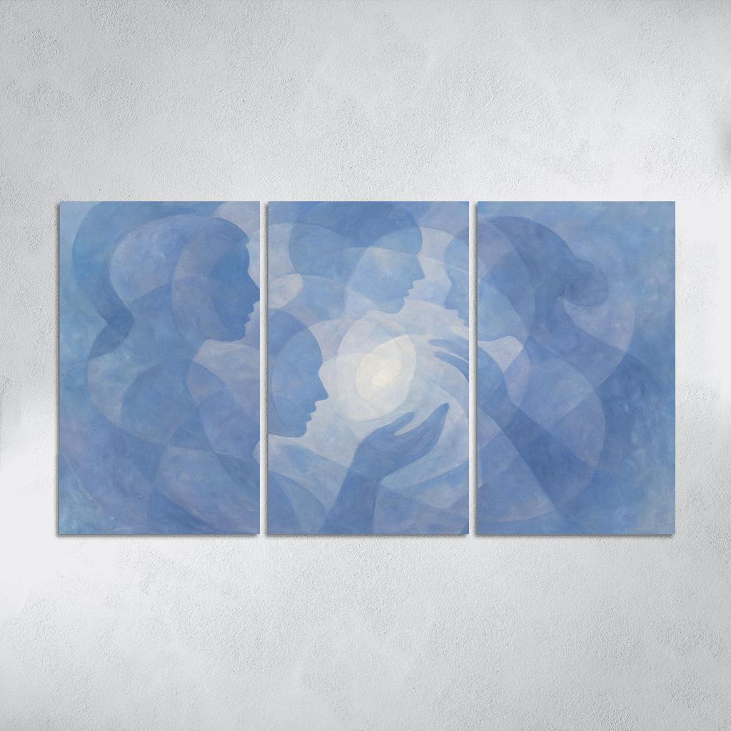 Symphony Of Silent Thoughts custom paintings frame