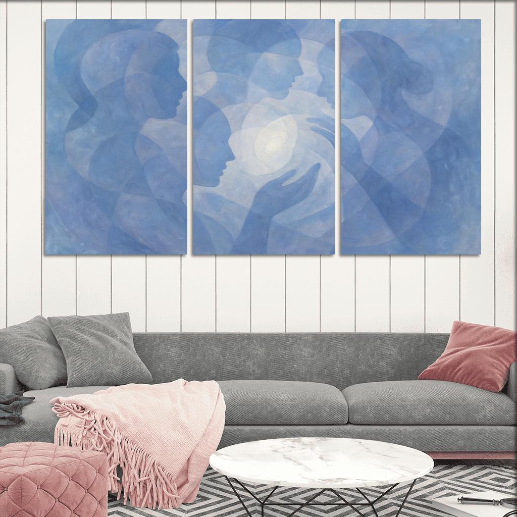 Symphony Of Silent Thoughts custom paintings frame