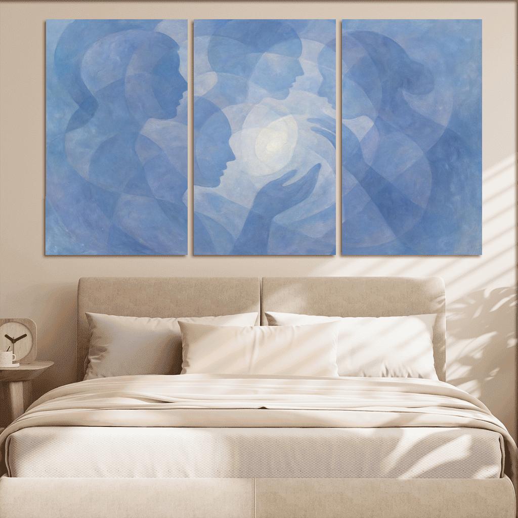 Symphony Of Silent Thoughts custom paintings frame