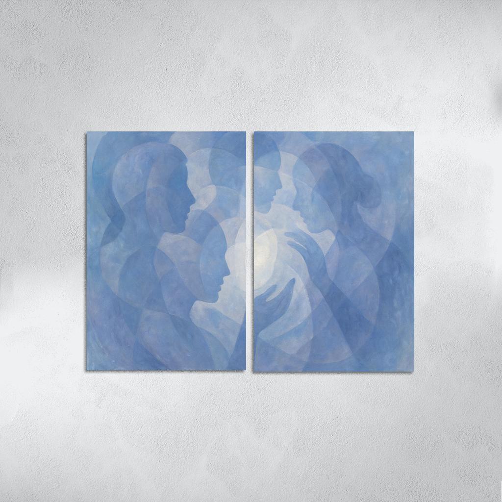 Symphony Of Silent Thoughts custom paintings frame