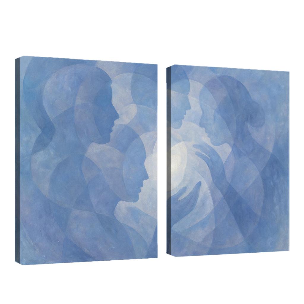 Symphony Of Silent Thoughts custom paintings frame