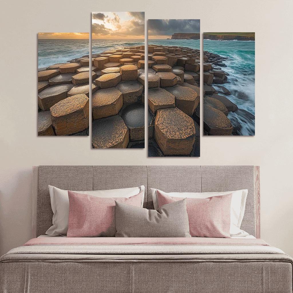 Giants Causeway Coastal Cliffs one-piece frames
