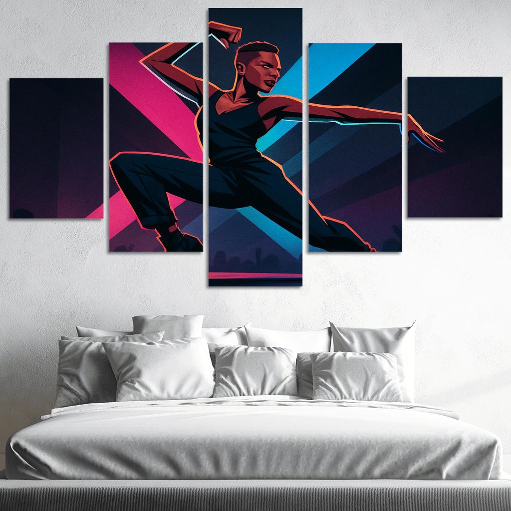 Voguing Ballroom Lines And Attitude premium artwork frames