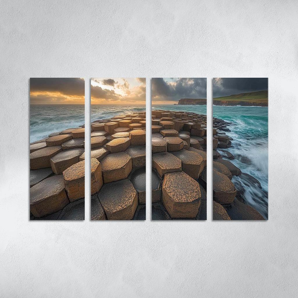 Giants Causeway Coastal Cliffs one-piece frames