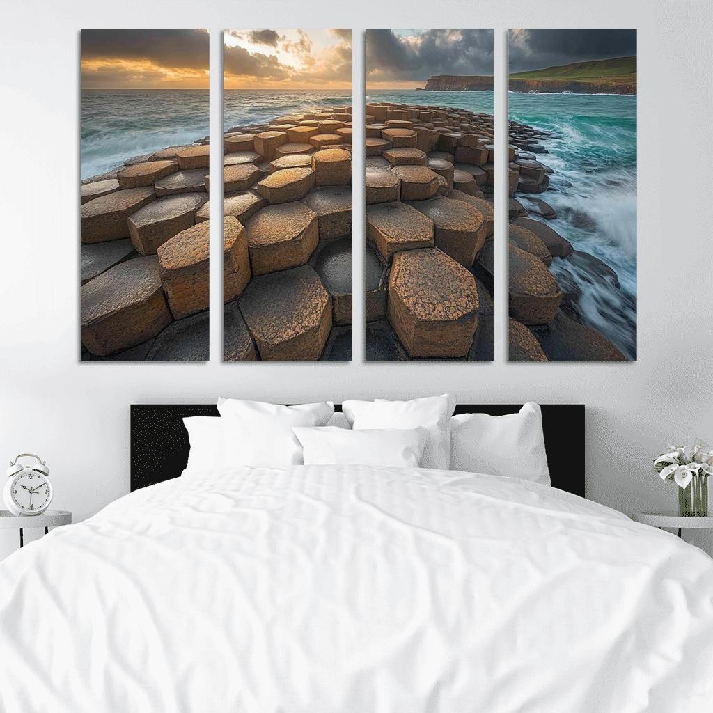 Giants Causeway Coastal Cliffs one-piece frames