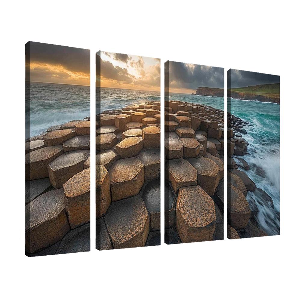 Giants Causeway Coastal Cliffs one-piece frames