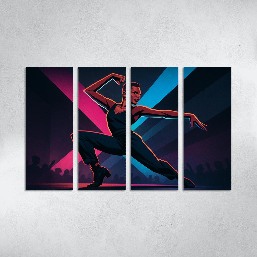 Voguing Ballroom Lines And Attitude premium artwork frames