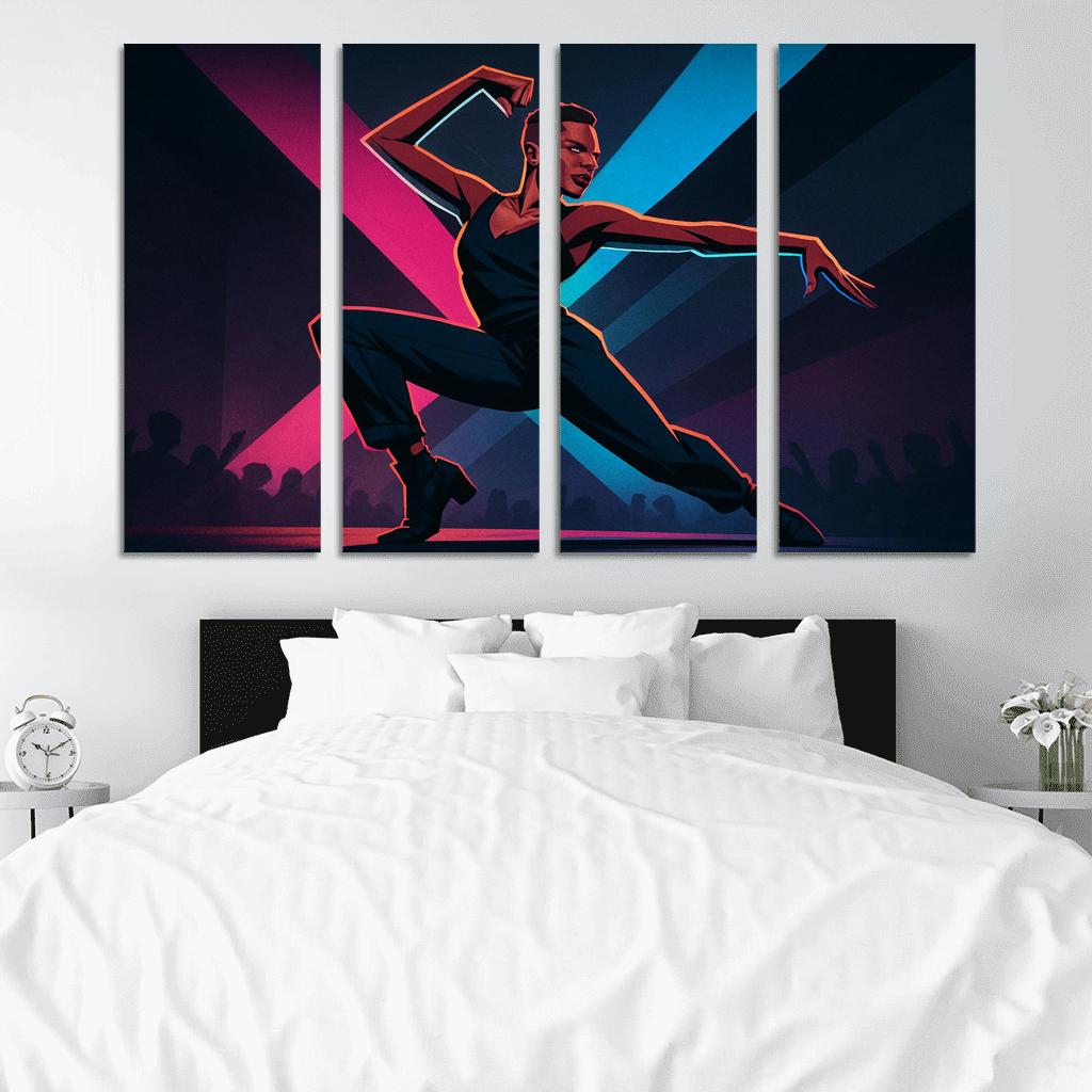 Voguing Ballroom Lines And Attitude premium artwork frames