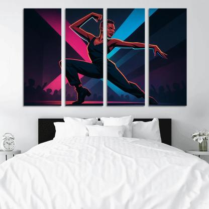 Voguing Ballroom Lines And Attitude premium artwork frames