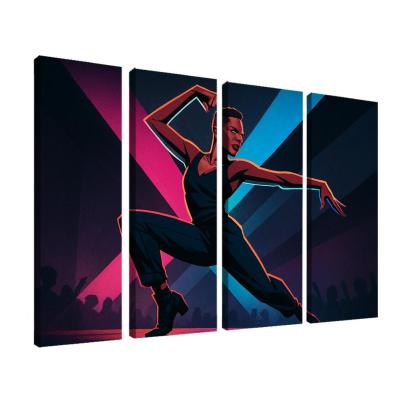 Voguing Ballroom Lines And Attitude premium artwork frames
