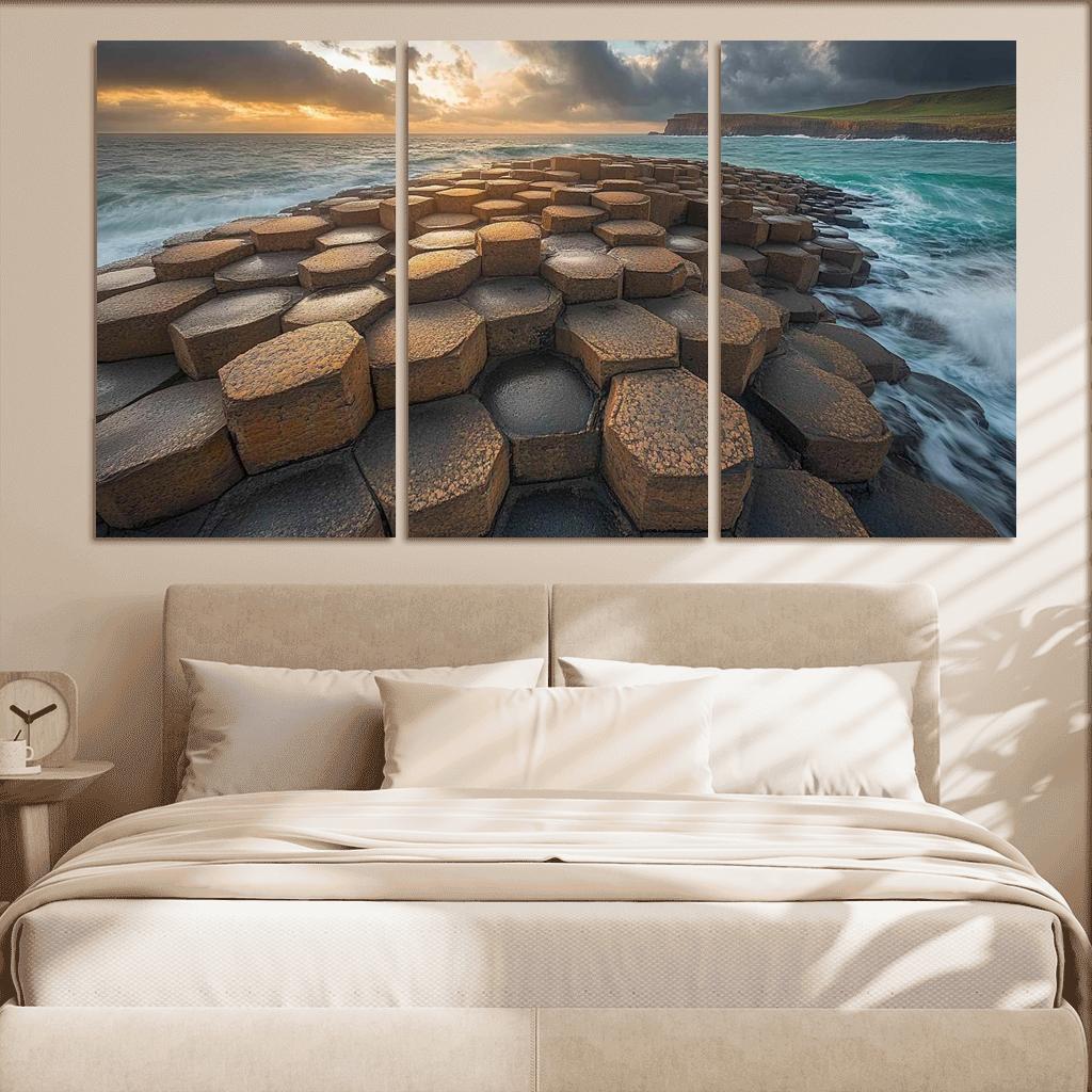 Giants Causeway Coastal Cliffs one-piece frames