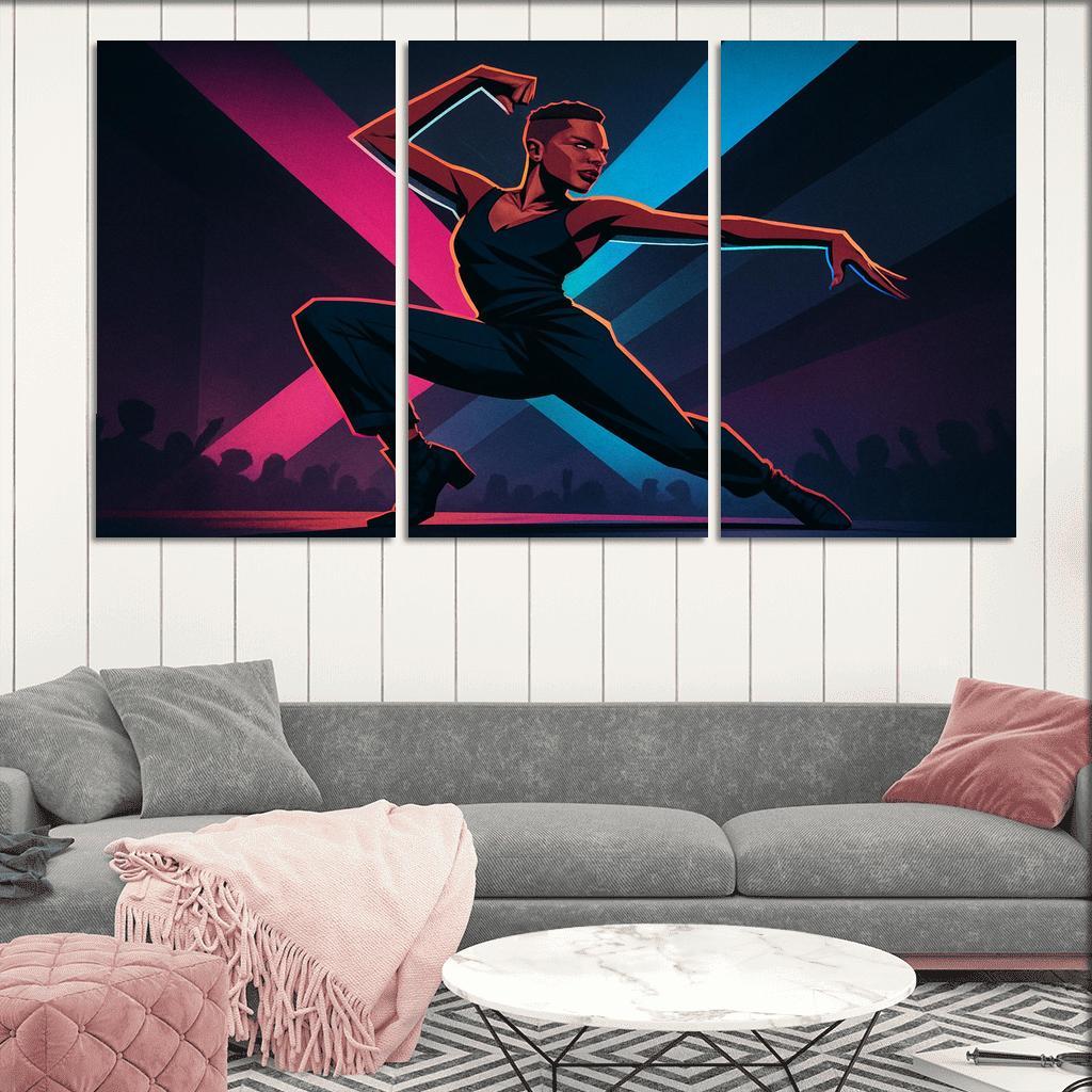 Voguing Ballroom Lines And Attitude premium artwork frames