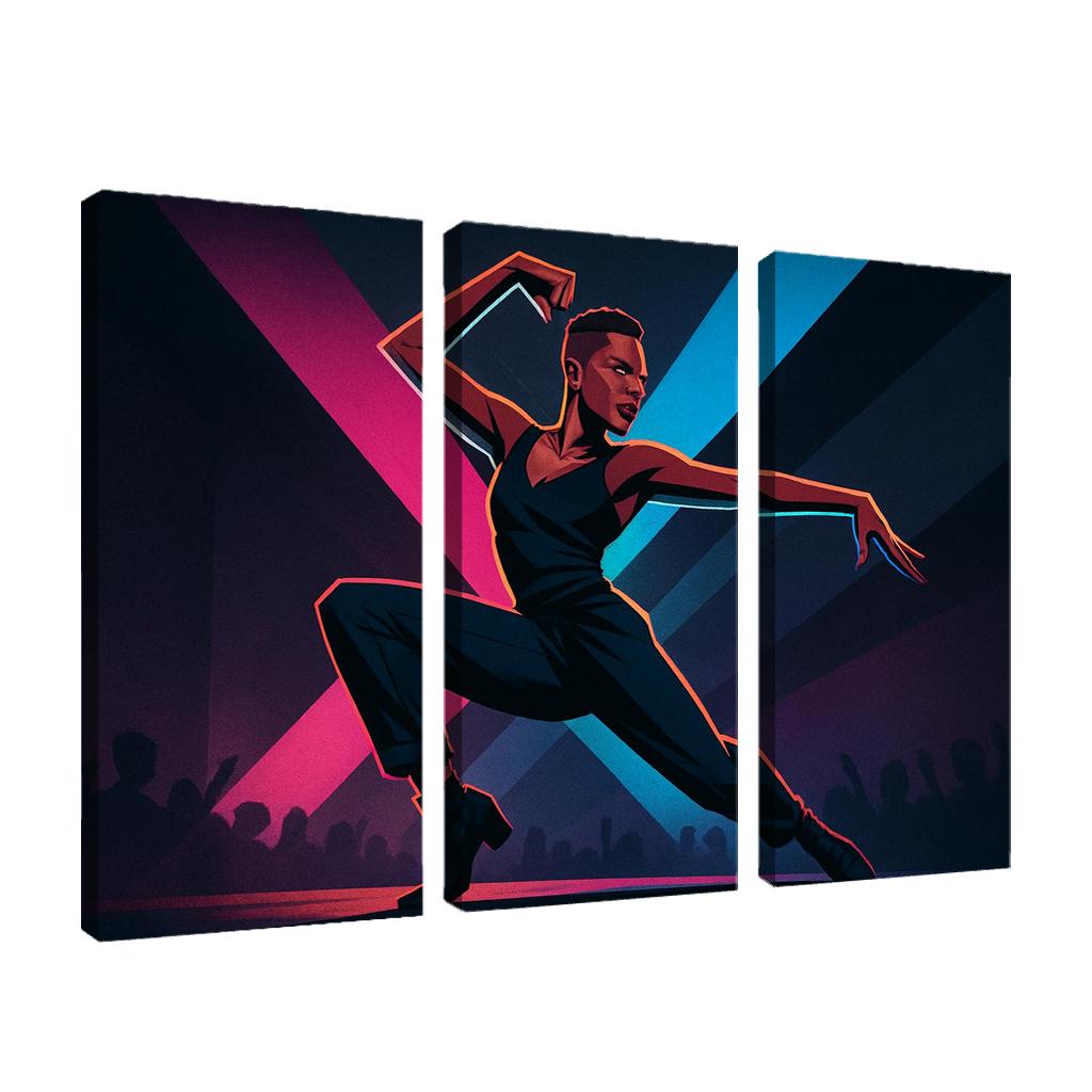 Voguing Ballroom Lines And Attitude premium artwork frames