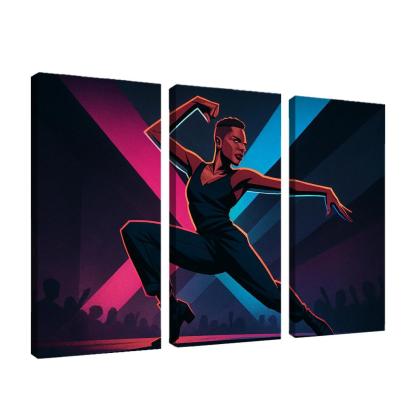 Voguing Ballroom Lines And Attitude premium artwork frames