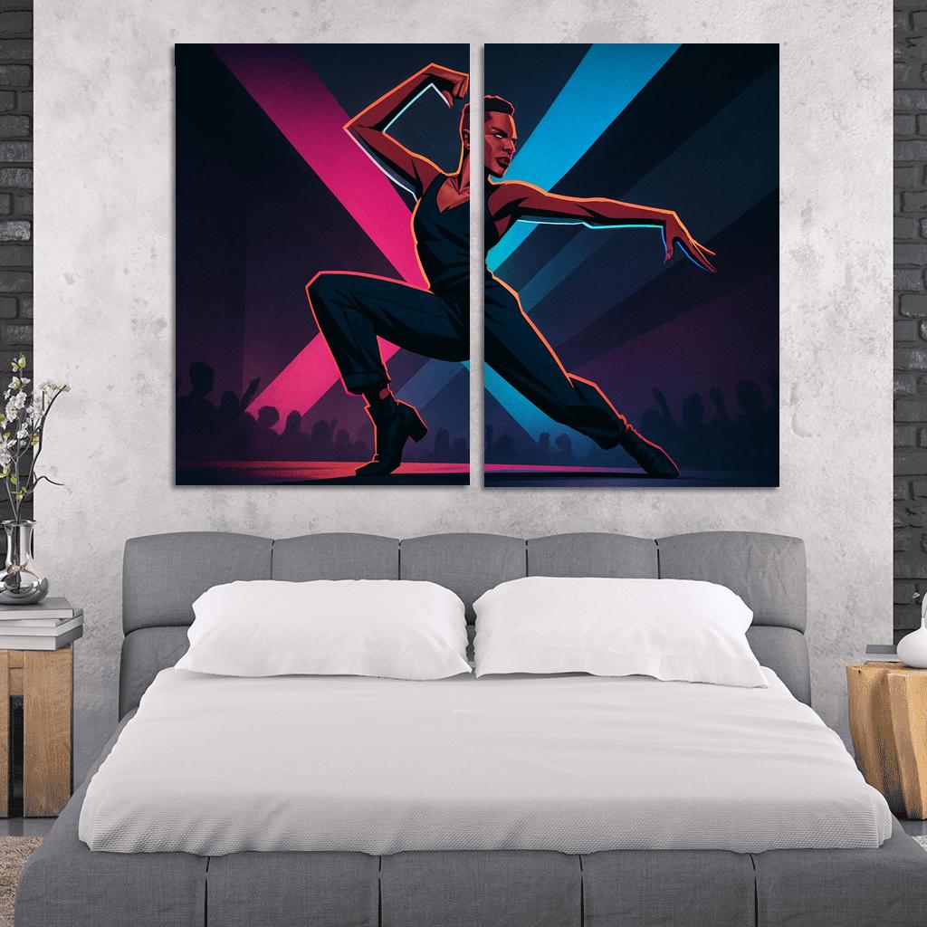 Voguing Ballroom Lines And Attitude premium artwork frames