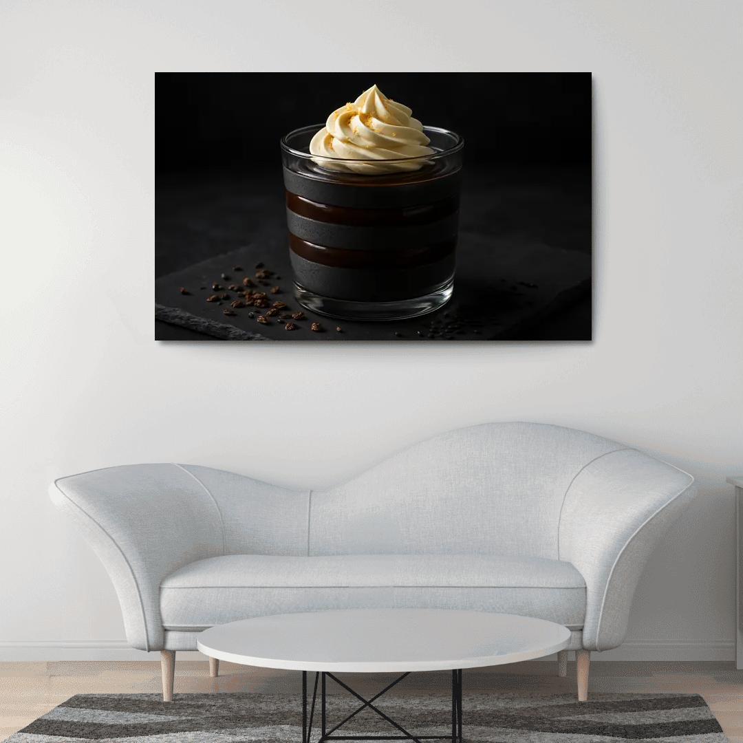 Midnight Sesame Chocolate Parfait wall decor