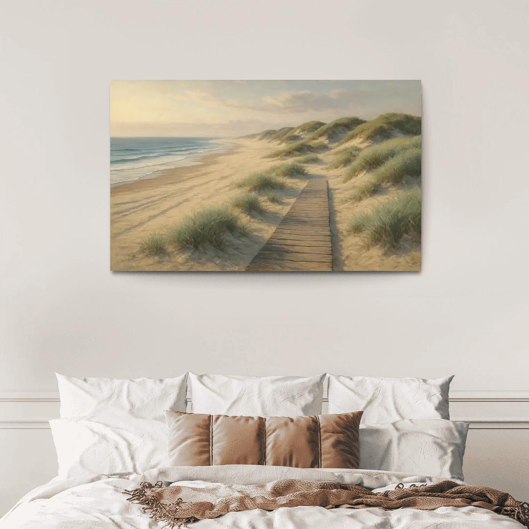 Whispering Dune Sanctuary multi-panel paintings