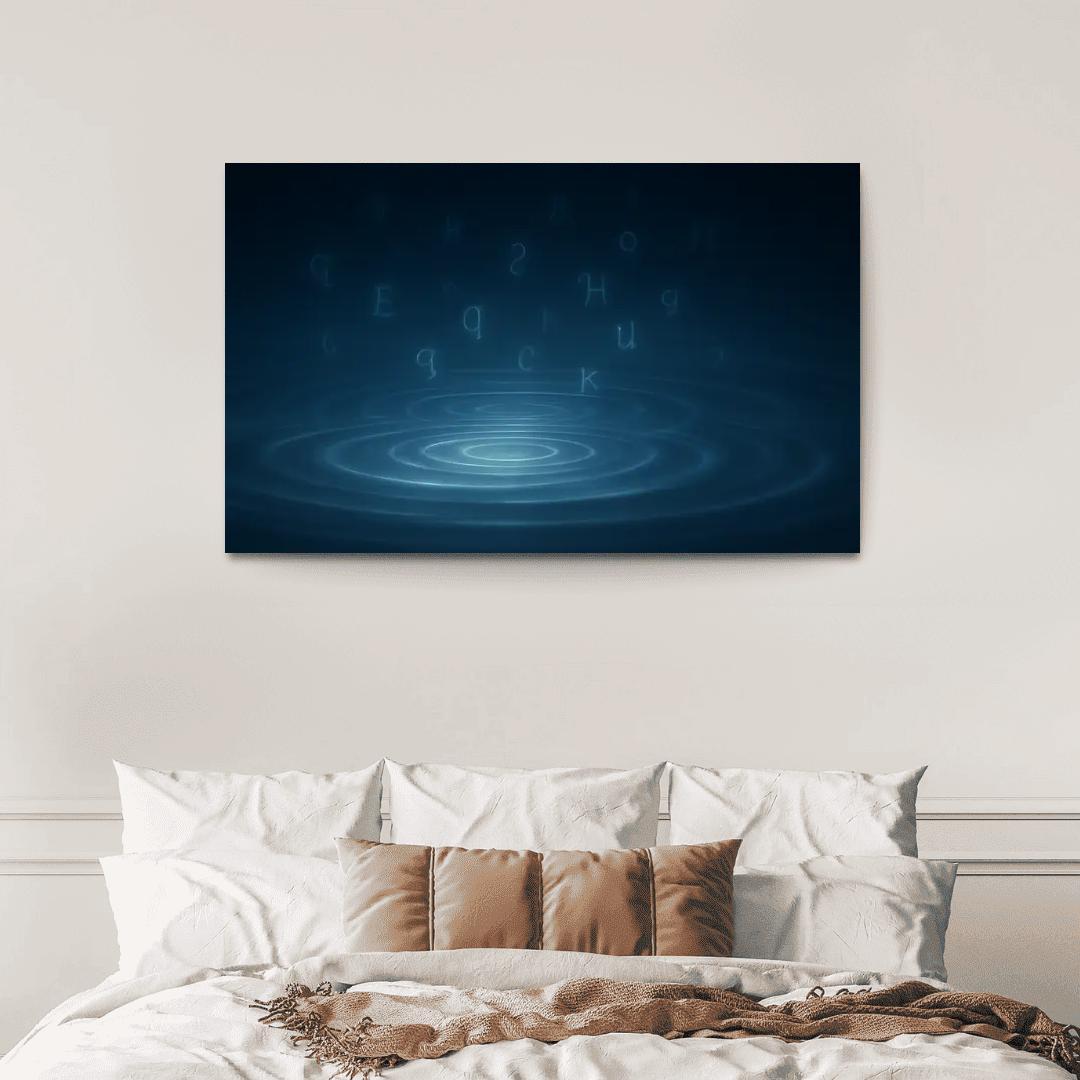 Chronicles Of The Silent Echo oil paintings frame