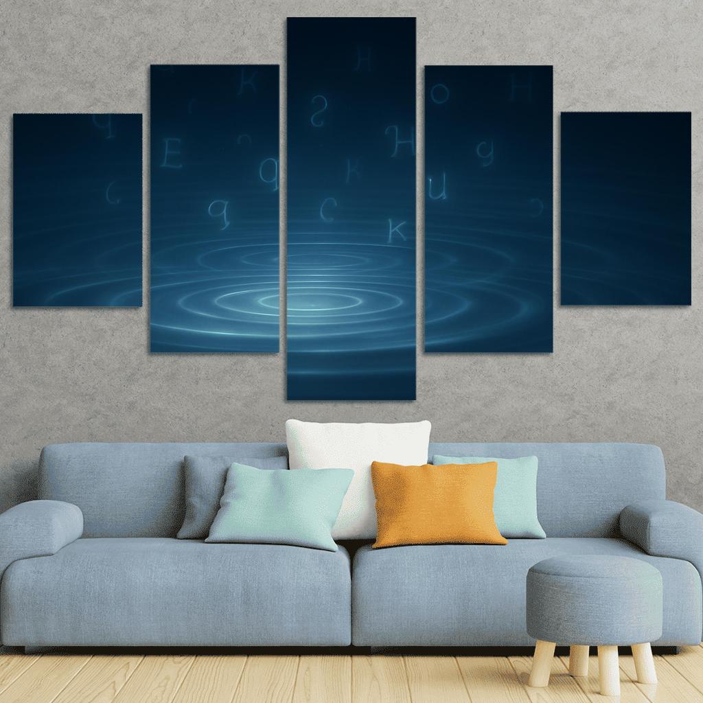 Chronicles Of The Silent Echo oil paintings frame