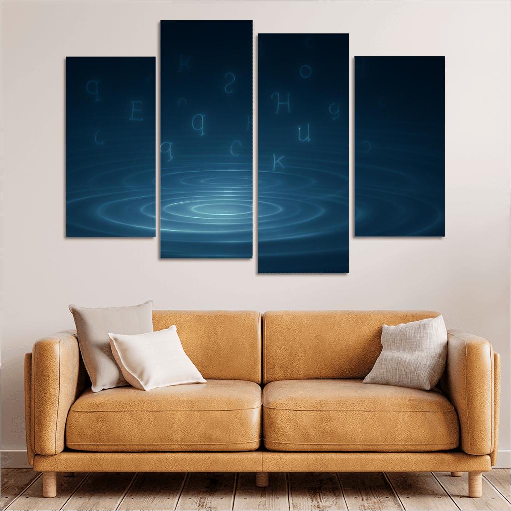 Chronicles Of The Silent Echo oil paintings frame