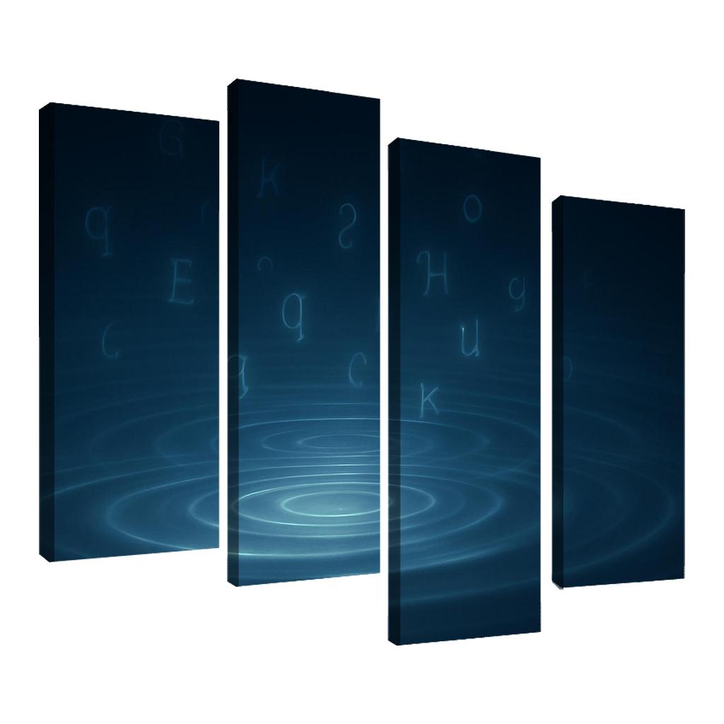 Chronicles Of The Silent Echo oil paintings frame