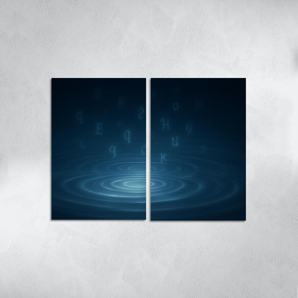 Chronicles Of The Silent Echo oil paintings frame