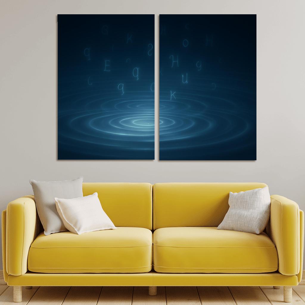 Chronicles Of The Silent Echo oil paintings frame