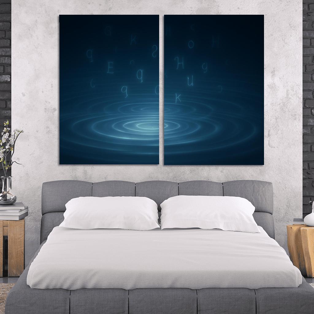 Chronicles Of The Silent Echo oil paintings frame