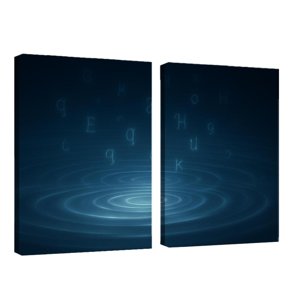 Chronicles Of The Silent Echo oil paintings frame