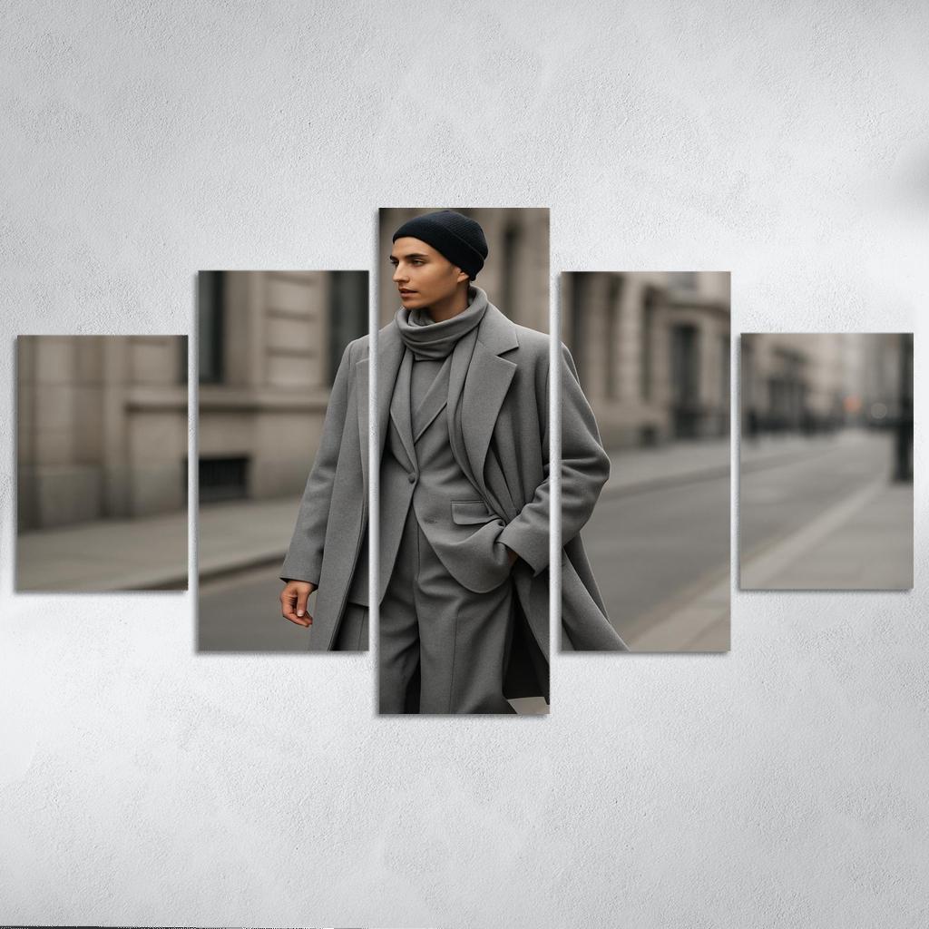 Chromatic Whisper Monochrome Layering home decor