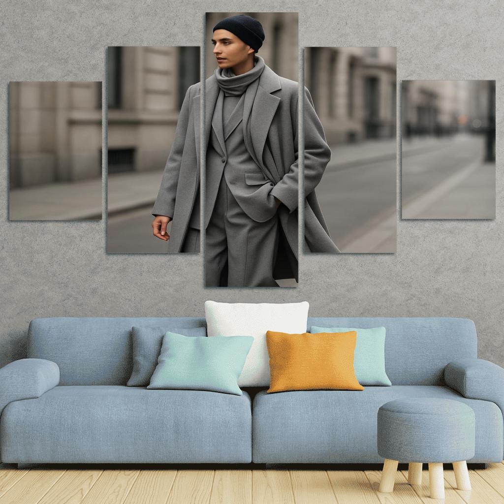 Chromatic Whisper Monochrome Layering home decor