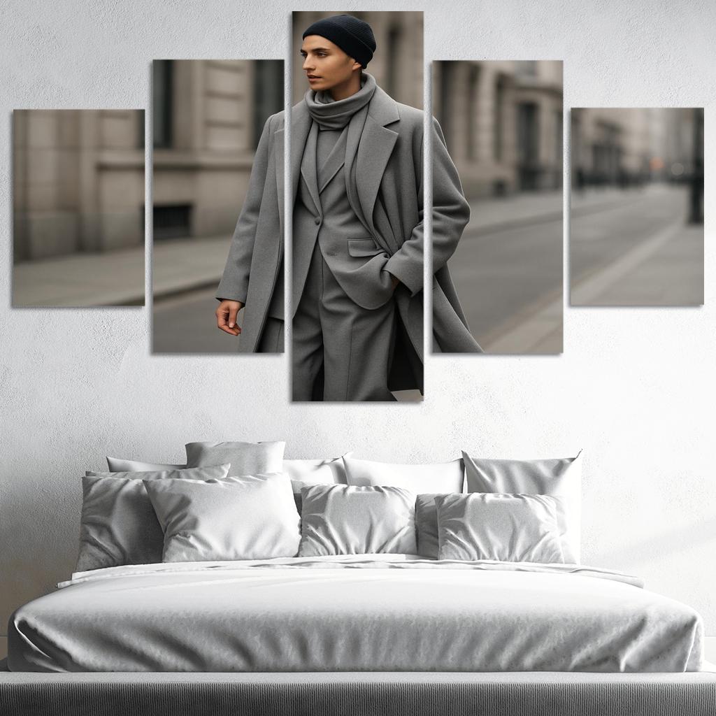 Chromatic Whisper Monochrome Layering home decor