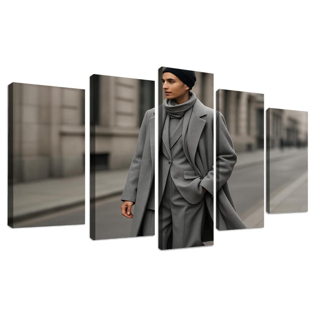 Chromatic Whisper Monochrome Layering home decor