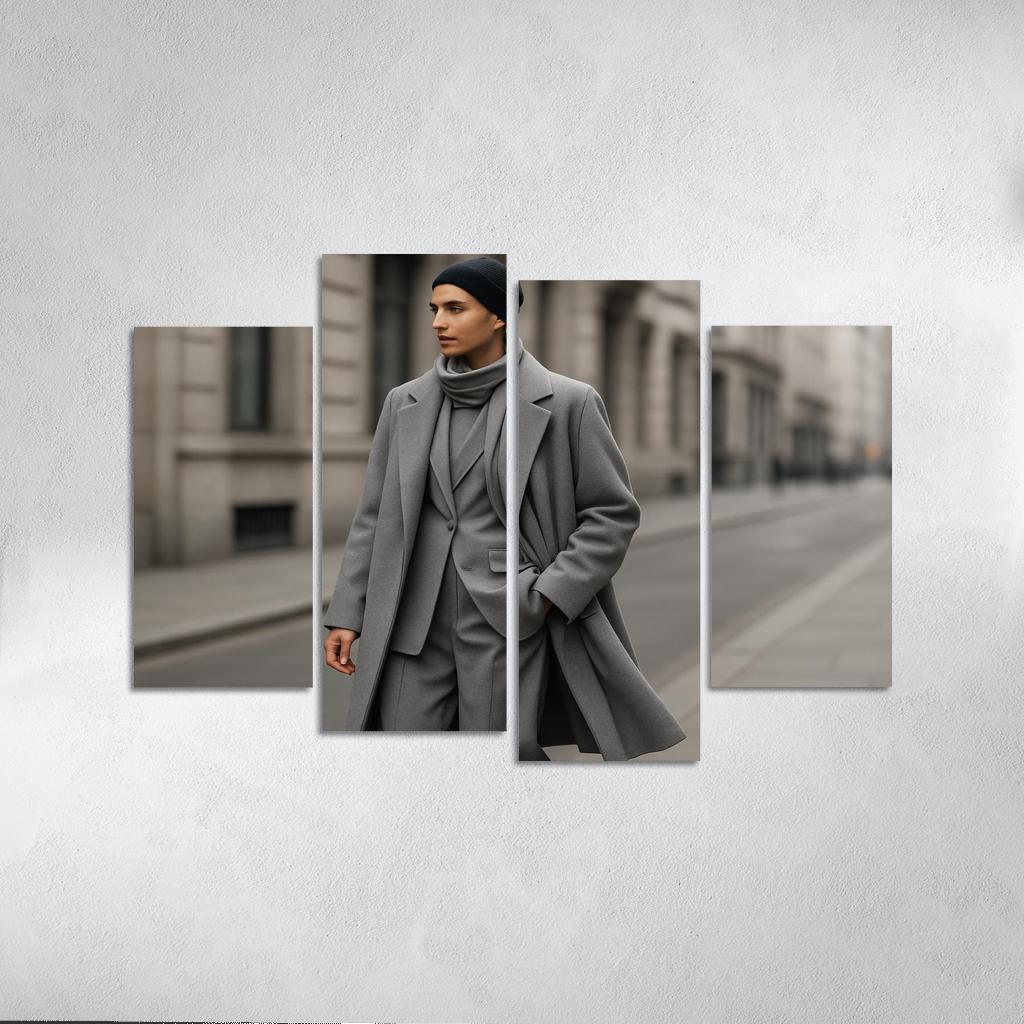 Chromatic Whisper Monochrome Layering home decor