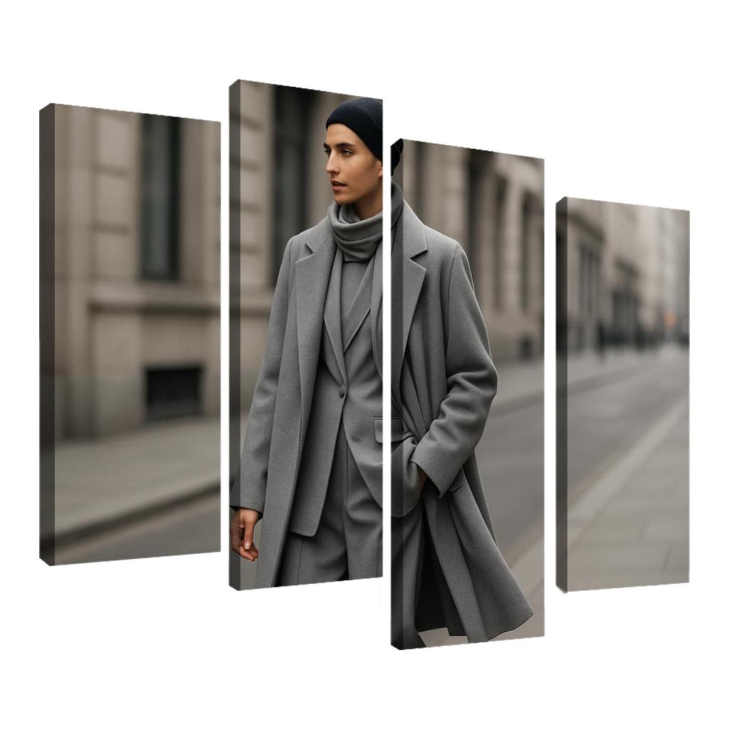 Chromatic Whisper Monochrome Layering home decor