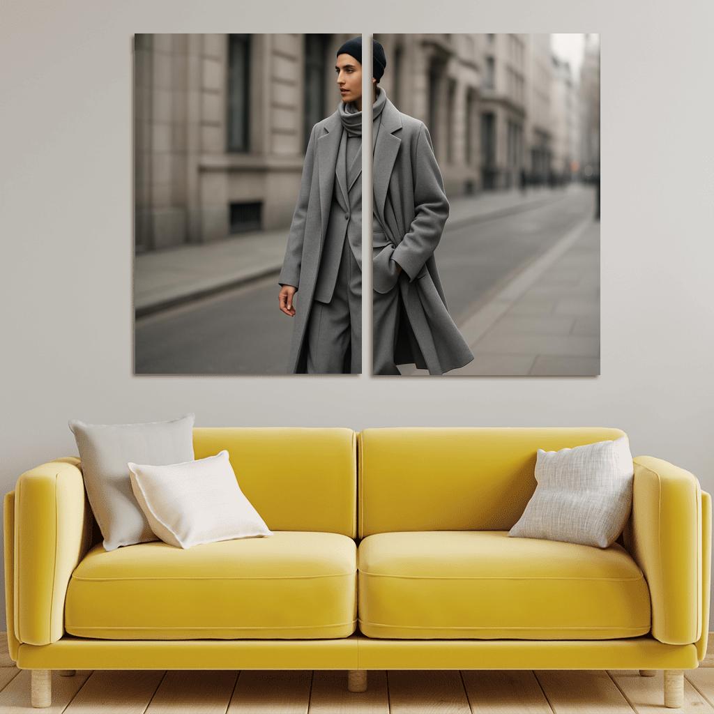 Chromatic Whisper Monochrome Layering home decor