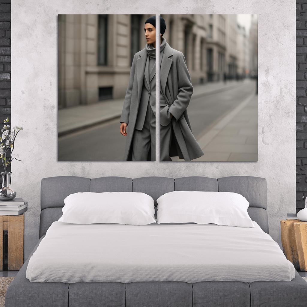 Chromatic Whisper Monochrome Layering home decor