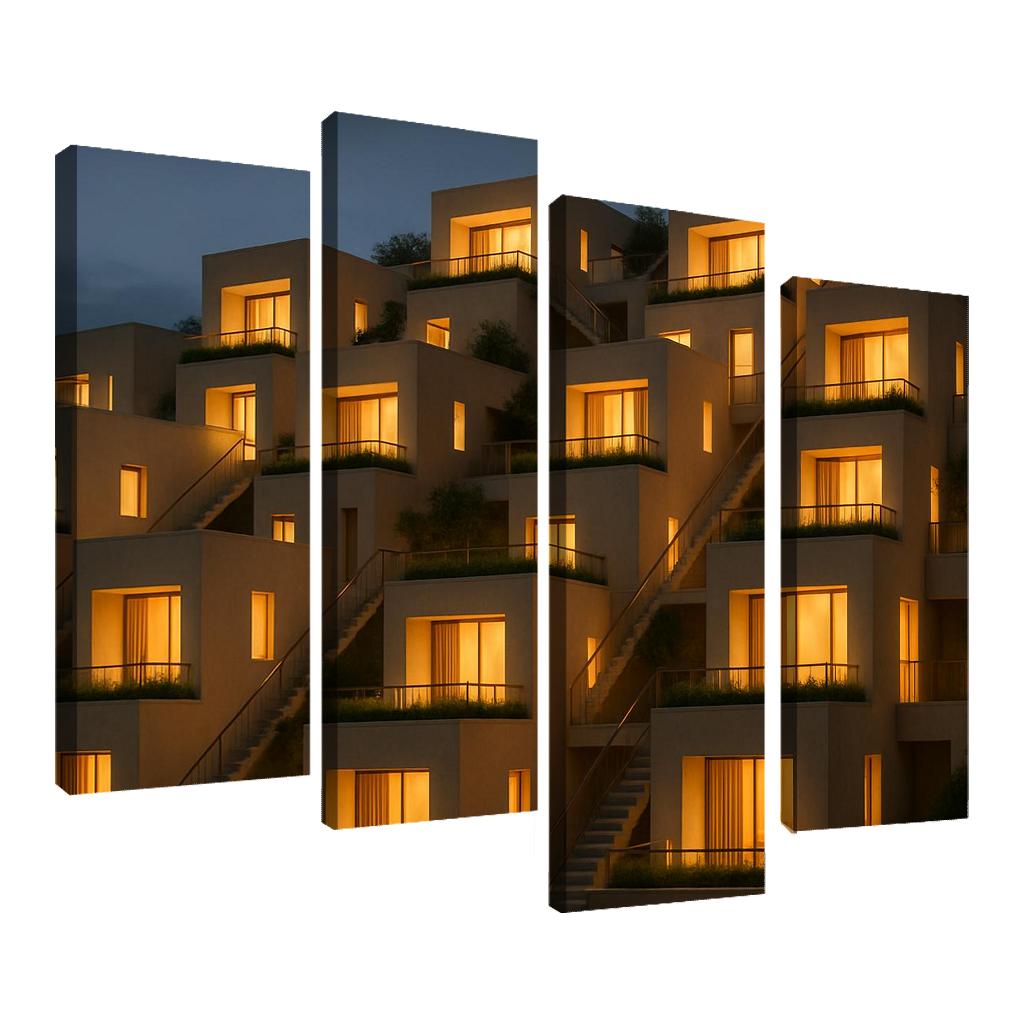 Terraced Lantern Residences home decor