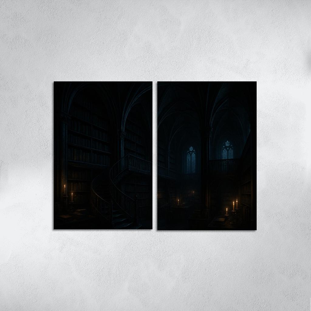 Nocturne Library Of Endless Arches home decor