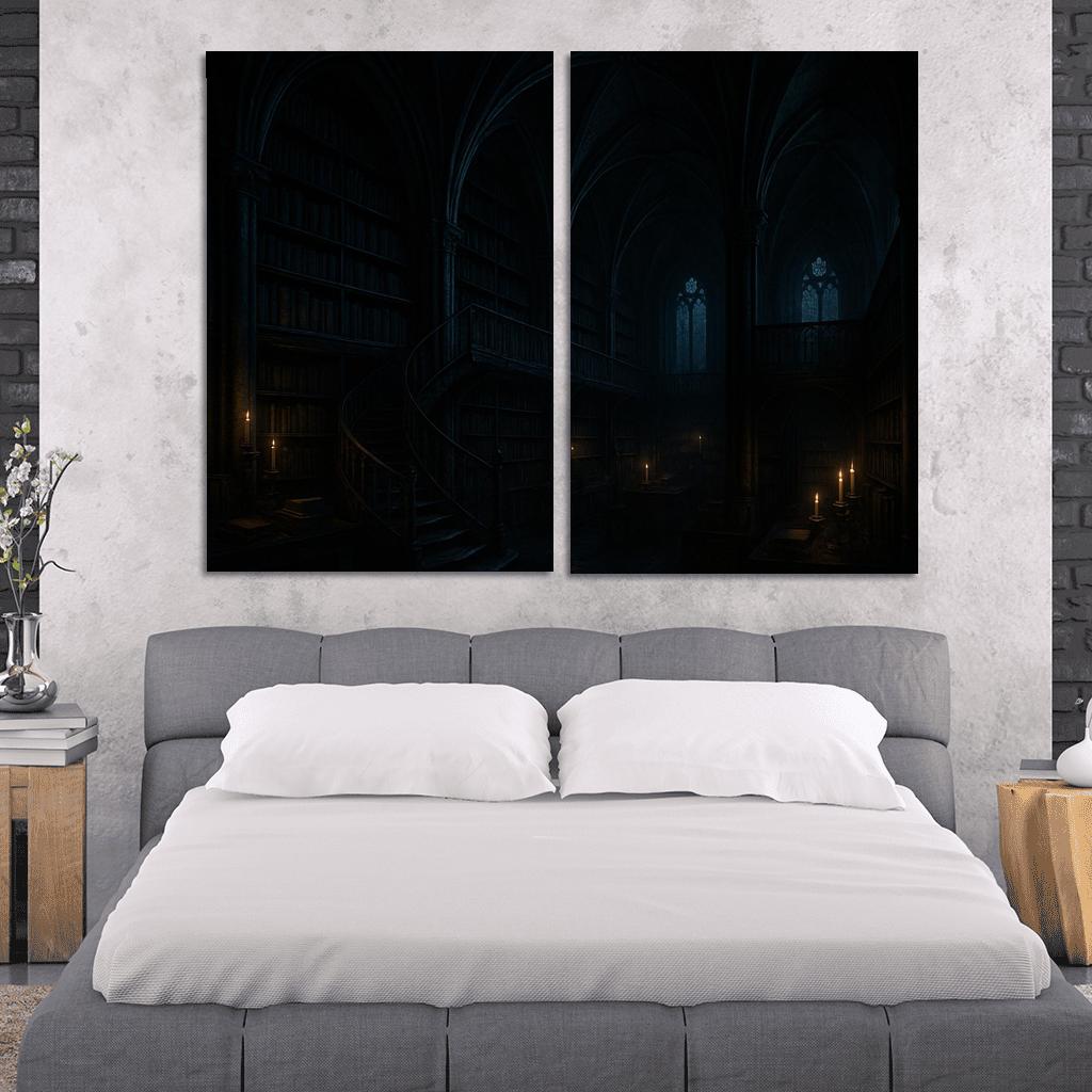 Nocturne Library Of Endless Arches home decor