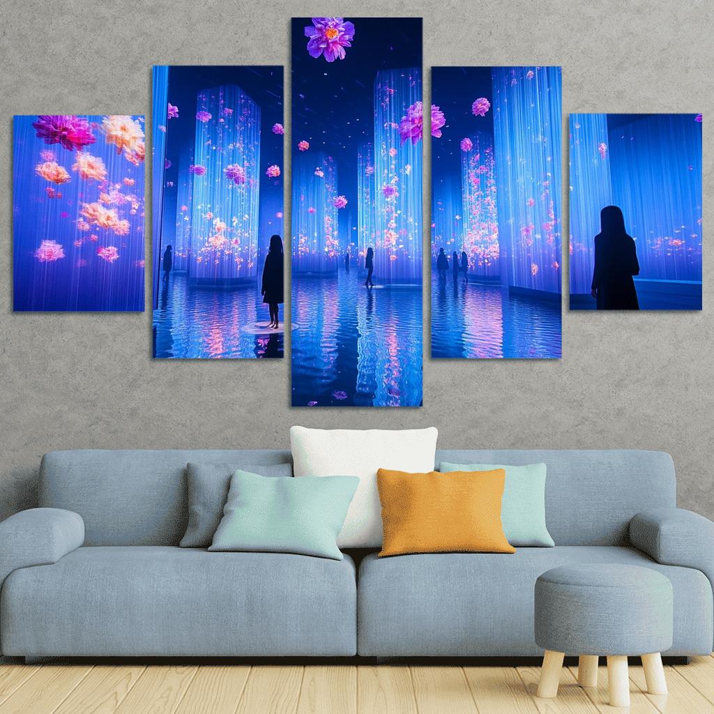 Teamlab Planets Tokyo framed paintings